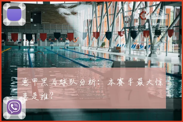 意甲黑马球队分析:本赛季最大惊喜是谁?